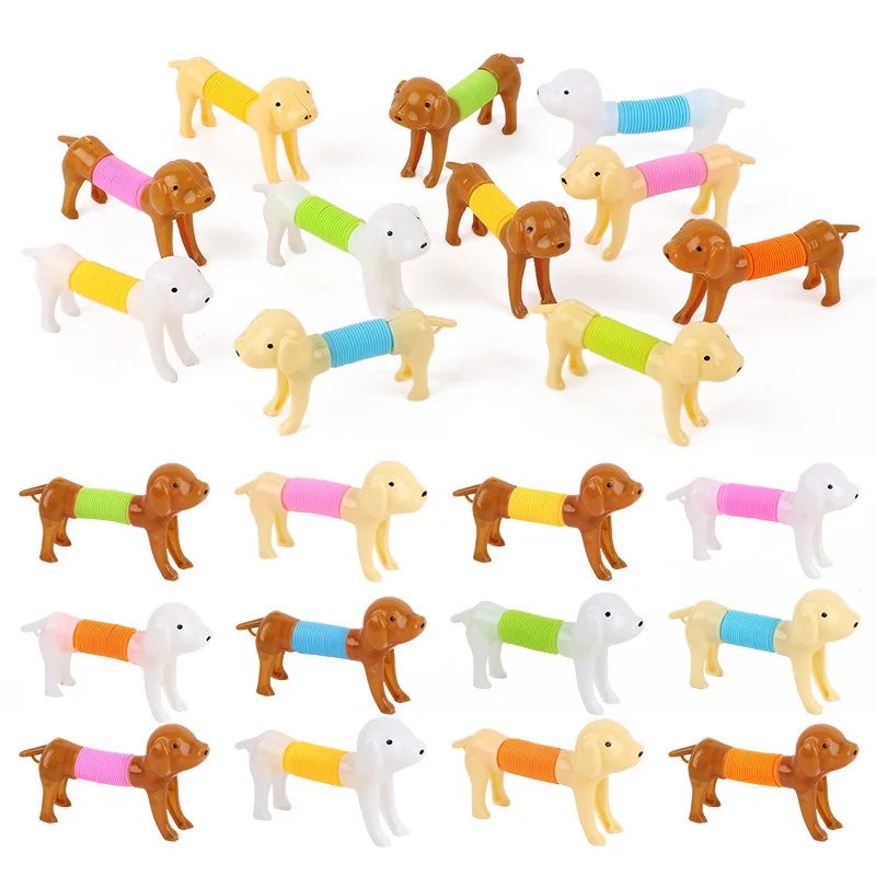 Jouet pour chien extensible, c - Interactive Squeaky Plush Dog Toy avis et prix
